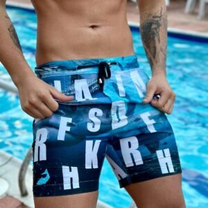 Darkfish Quick-Dry Graphic Boardshorts